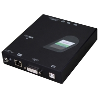 ROLINE KVM Extender over Gigabit Ethernet, DVI, USB, Transmitter (TX)