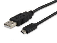 Equip USB Kabel 2.0 A -> C St/St 1.00m 3A 480Mbps sw Polybeutel