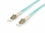 Equip LWL Patchkabel LC->LC 20.00m Multimode Duplex OM3 turq Polybeutel