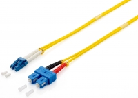 Equip LWL Patchkabel LC->SC 10.00m Singlemode Duplex OS2 ge Polybeutel