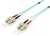 Equip LWL Patchkabel SC->SC 20.00m Multimode Duplex OM3 turq Polybeutel