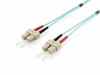 Equip LWL Patchkabel SC->SC 15.00m Multimode Duplex OM3 turq Polybeutel