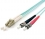 Equip LWL Patchkabel LC->ST 1.00m Multimode Duplex OM3 turq Polybeutel