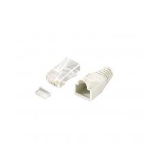 Equip Steckverbinder Cat6 RJ45 100er Set UTP ungeschirmt Polybeutel