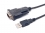 Equip Adapter USB-A -> Seriell RS232-DB9 St/St 1.50m sw