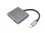 Equip Dock USB-C->2xHDMI,USB 3.0,100WPD 4K30Hz 0.15m si