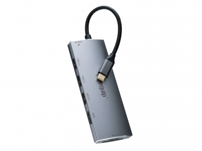 Equip Dock USB-C->HDMI,3xUSB3.0,SD,TF,60WPD4k30Hz 0.15m si