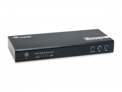 Equip Switch 5x1 HDMI 2.0 4K/60Hz schwarz inkl.Fernbedienung