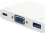 Equip Dock USB-C->VGA,USB3.0,60WPD 1920x1080/60Hz 0.15m ws