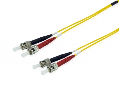 Equip LWL Patchkabel ST->ST 5.00m Singlemode Duplex OS2 ge Polybeutel