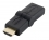Equip HDMI Adapter A-D St/Bu 180 Grad knickbar sw Polybeutel