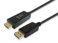 Equip Displayport Kabel -> HDMI St/St 2.0m 4K/30Hz schwarz