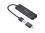 Equip USB-Hub 4-Port 3.0 ->4x3.0 +USBC Ada. o.Netz, schwarz
