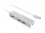 Equip USB-Hub 4-Port 3.1/C->4x3.0 ohne Netzteil silber