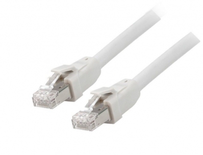 Equip Patchkabel Cat8.1 S/FTP 2xRJ45 2.00m grau LSZH