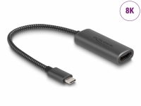 Delock USB Type-C™ Adapter to HDMI (DP Alt Mode) 8K with HDR function aluminium