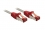 LINDY Patchkabel Cat6 CrossOver S/FTP grau/rot 10m