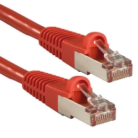 LINDY Patchkabel Cat6 S/FTP Basic rot 10m