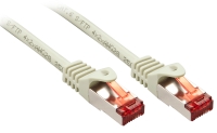 LINDY Patchkabel Cat6 S/FTP Basic hellgrau 0.50m