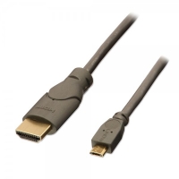 LINDY USB Kabel Micro USB MHL an HDMI Typ A 1080p 0.5m
