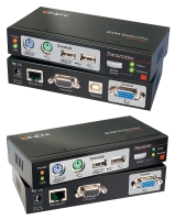 LINDY Cat5 KVM Extender Combo 300 PS/2 USB & VGA