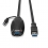 LINDY USB 3.0 Aktiv-Verlängerung Typ A/A M/F 10m