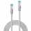 LINDY Patchkabel Cat.6A S/FTP TPE, grau 0,3m