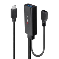 LINDY 5m USB 3.2 Gen 1 C/A Aktivverlängerung