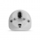 LINDY UK to EU Adapter Plug white