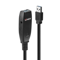 LINDY USB 3.0 Aktivverlängerung Slim 15m