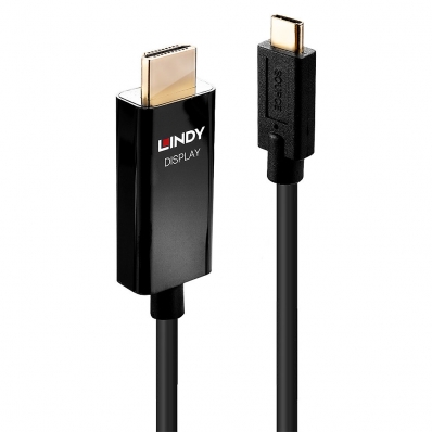 LINDY 3m USB Typ C an HDMI Adapterkabel mit HDR