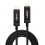 LINDY 30m Fibre Optic Hybrid USB Typ C Video Kabel