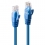 LINDY Patchkabel Cat.6 U/UTP Kabel, blau 7.5m