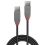 LINDY USB 2.0 Kabel Typ A/A Anthra Line M/M 0.2m