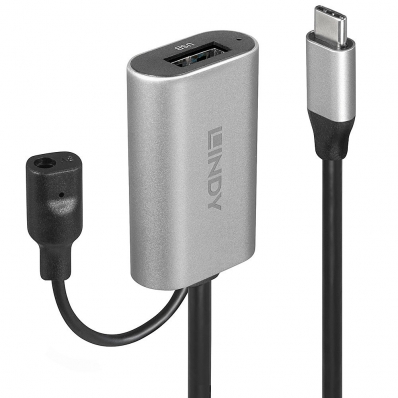 LINDY USB 3.1 Aktiv-Verlängerung Typ C/A M/F 5m