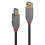 LINDY USB 3.0 Kabel Typ A/B Anthra Line M/M 2m
