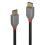 LINDY USB 2.0 Kabel Typ C/C Anthra Line M/M 2m