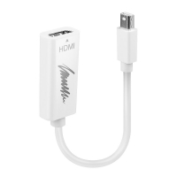 LINDY Mini-DisplayPort an HDMI Kabel 4K passiv 0.15m