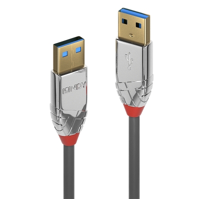 LINDY USB 3.0 Kabel Typ A/A Cromo Line M/M 2m