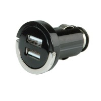 VALUE USB Car Charger, 2 Port, 10W