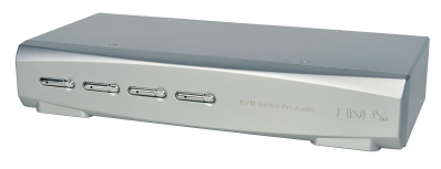 LINDY KVM Switch Pro Audio USB 3.0 4Port HDMI