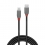 LINDY USB 2.0 Kabel Typ C/Micro-B Anthra Line M/M 0.5m