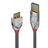 LINDY USB 3.0 Kabel Typ A/Micro-B Cromo Line M/M 1m