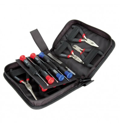 Precision Pliers + Screwdriver Set, 19-piece