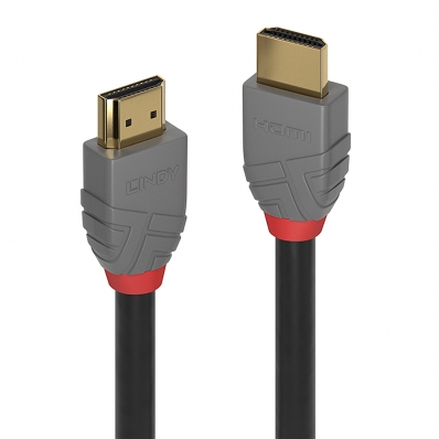 LINDY HDMI High Speed Kabel Anthra Line 0.5m