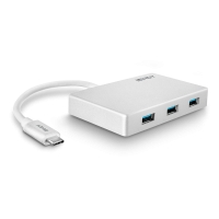 Lindy USB 3.1 Typ C Hub mit Power Delivery