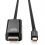 LINDY Mini-DisplayPort an HDMI Kabel 4K30 (DP: passiv) 2m