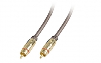 LINDY AV-Kabel 1x RCA 5m GOLD St./St.