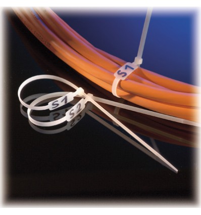 Cable Tie, 4.8 mm, with description field 30 cm