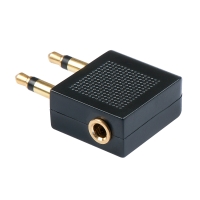 LINDY Audioadapter 2x 3.5mm/3.5mm m/f vergoldet